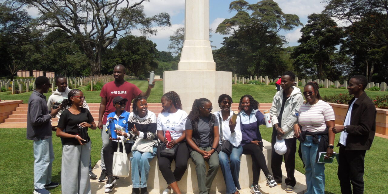 STTA Young Change-Makers Outdoor Connect Continues: Finding New Lessons at Nairobi War Cemetery