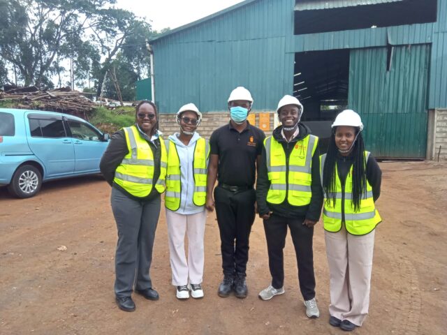 A photograph of STTA Young Change-Makers at TakaTaka Solutions